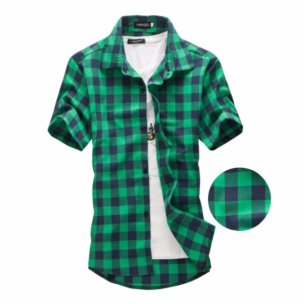 CAMISA ROCKABILLY CUADROS - Imagen 2