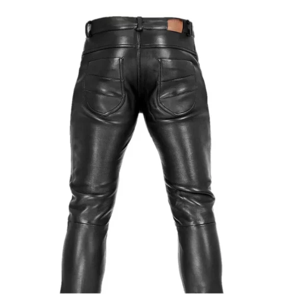 PANTALON CUERO HOMBRE - Imagen 3