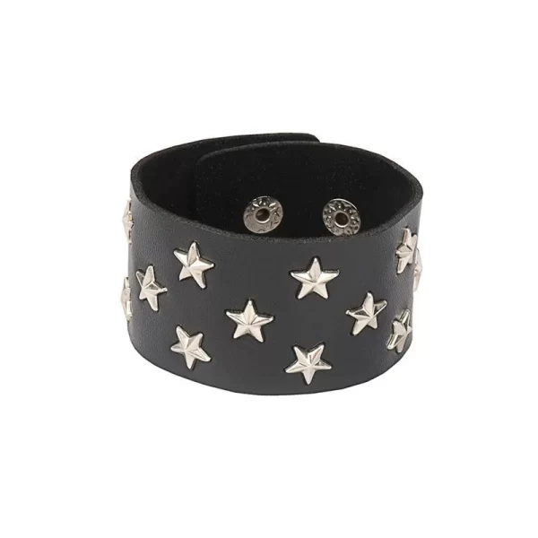 PULSERA CUERO Y PINCHOS - Imagen 5