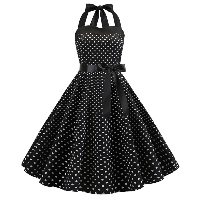Vestido Pin Up halter
