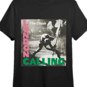 Camiseta Punk The Clash hombre