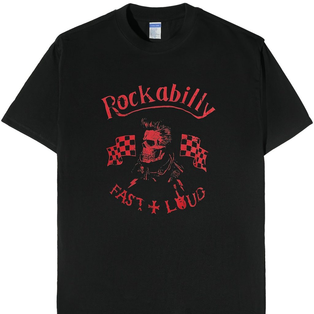camiseta rockabilly punk