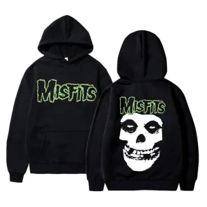 Sudadera calavera Punk Misfits