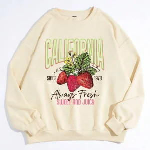Sudaderas fresas de California