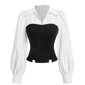 Corpiño Camisa Rockabilly