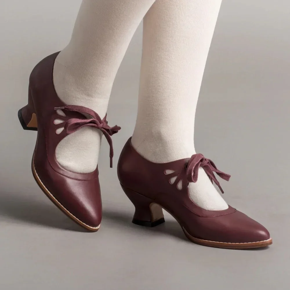Zapatos Rockabilly mujer tacon - Imagen 5