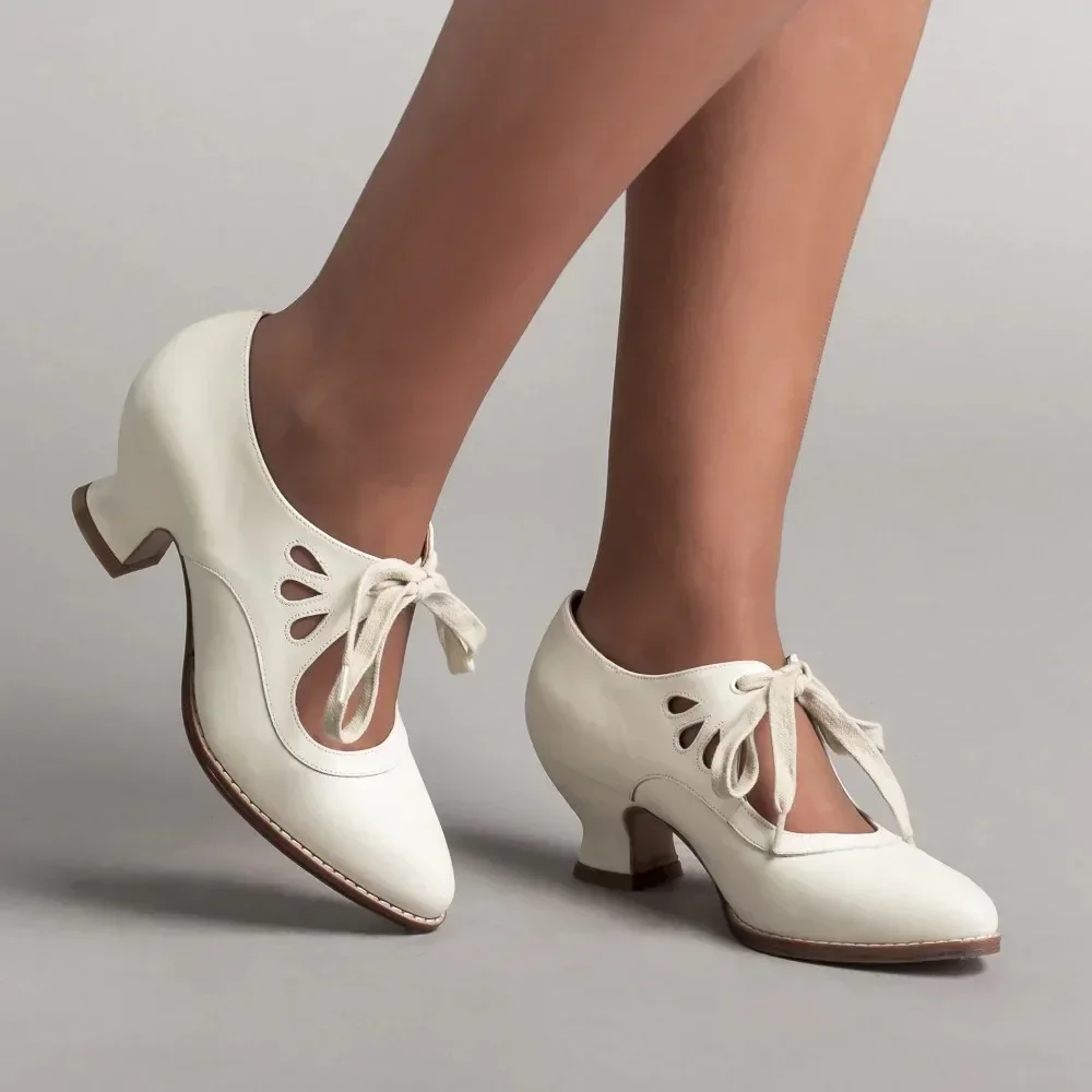 Zapatos Rockabilly mujer tacon - Imagen 3