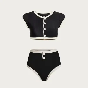 Bikini pin up botones