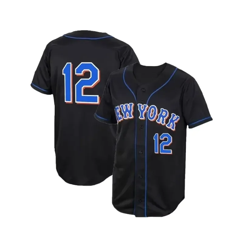 Camiseta Rockabilly de béisbol Nueva York hombre