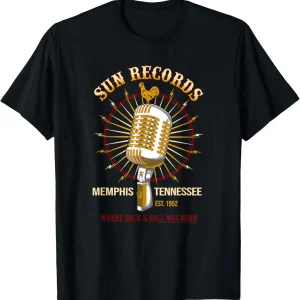 Camiseta Rockabilly Sun Records